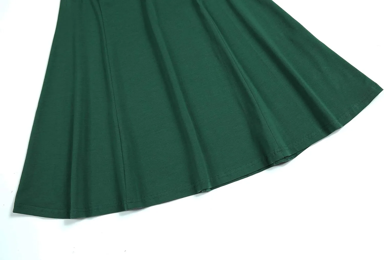 Aphratti Women's Short Sleeve Peter Pan Collar Cute Skater Dress Fit and Flare A-Line Casual Dresses