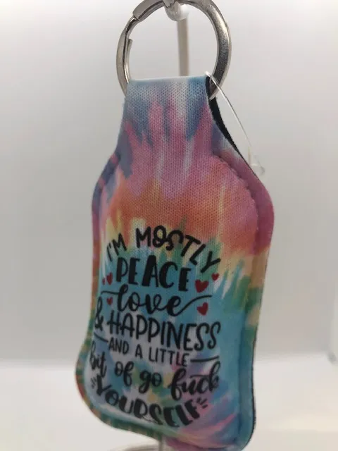 Hand Sanitizer Key Chains-Multiple Styles