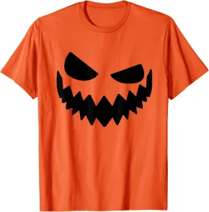 Jack O' Lantern Pumpkin Kids Halloween Costume T-Shirt
