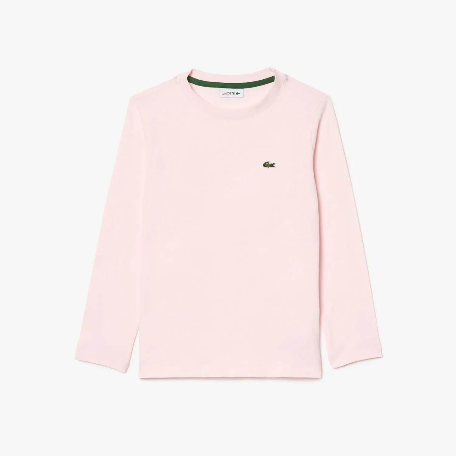 Lacoste Boys' Long Sleeved Cotton Jersey T-Shirt