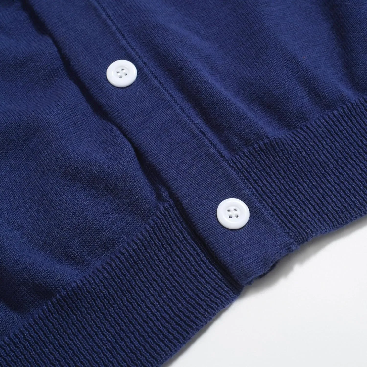 Men's Retro Dark Blue Knitted Poloshirt, 1960s Mod Style Vintage Polo Short Sleeve with Button
