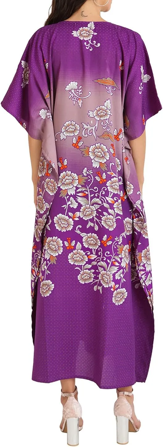 Miss Lavish London Elegant Kaftan Dresses for Women -Plus Size African Dubai & Moroccan Kaftans