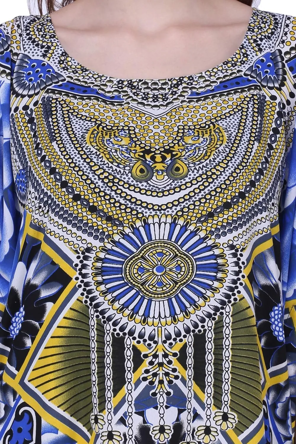 Miss Lavish London Elegant Kaftan Dresses for Women -Plus Size African Dubai & Moroccan Kaftans