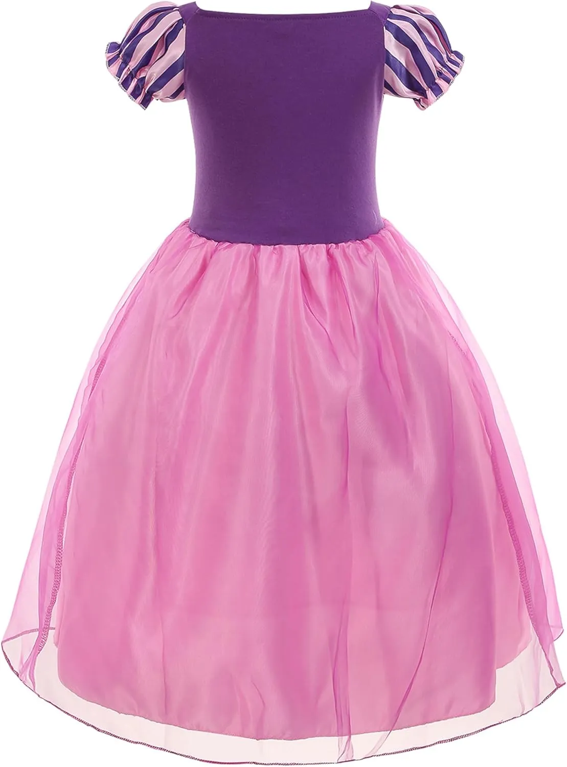 Purple Princess Dresses for Girls Toddler Costume for Girls Kids Dress Up clothes with Accessories Birthday Cosplay Christmas