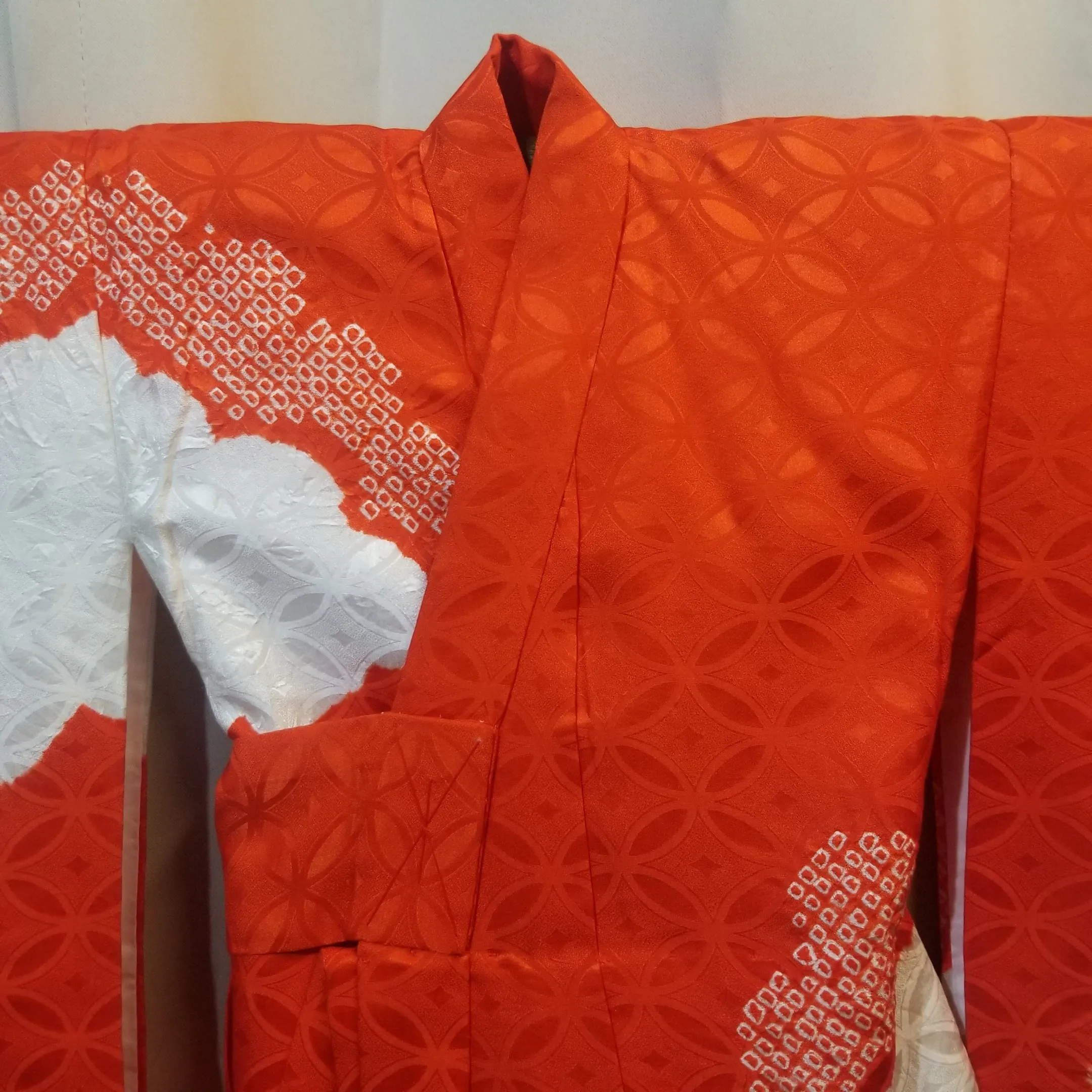 "Brilliant Clouds" Vintage Girl's Kimono
