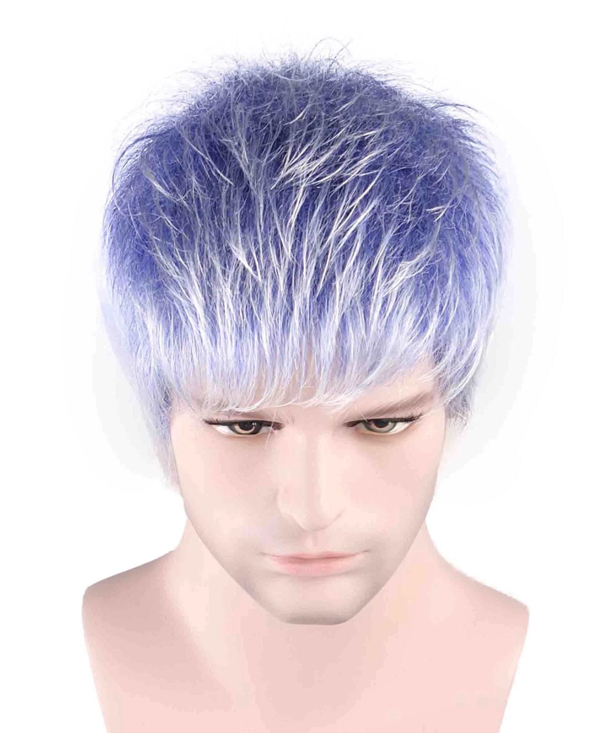 Sad Purple Wig | Purple Halloween Wigs | Premium Breathable Capless Cap