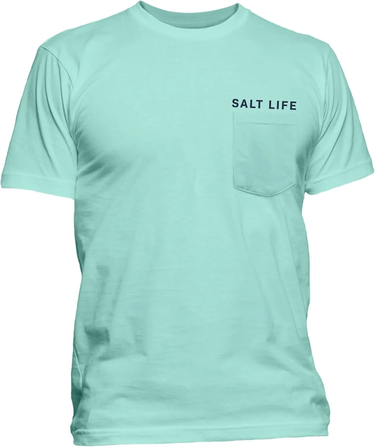 Salt Life Men's Freedom Sail Short Sleeve Classic Fit Pocket Shirt