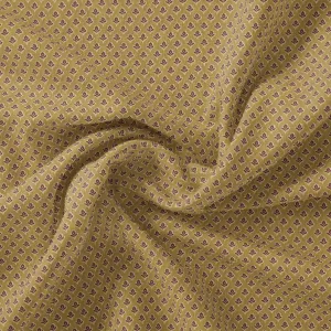 Summer Fest Tiny Purple Leaves Repeat Digital Printed Fabric