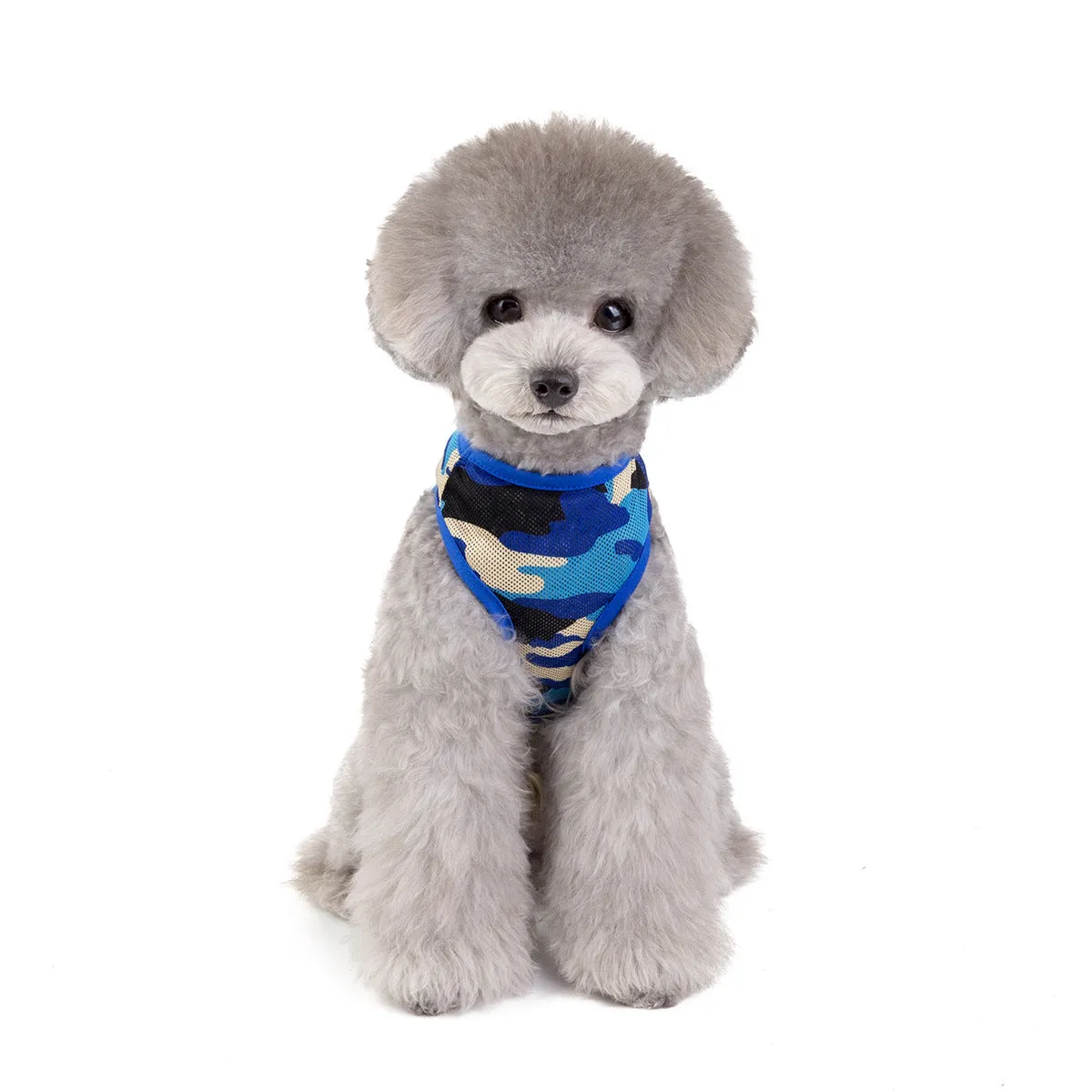 Summer sunscreen camouflage mesh breathable pet clothing