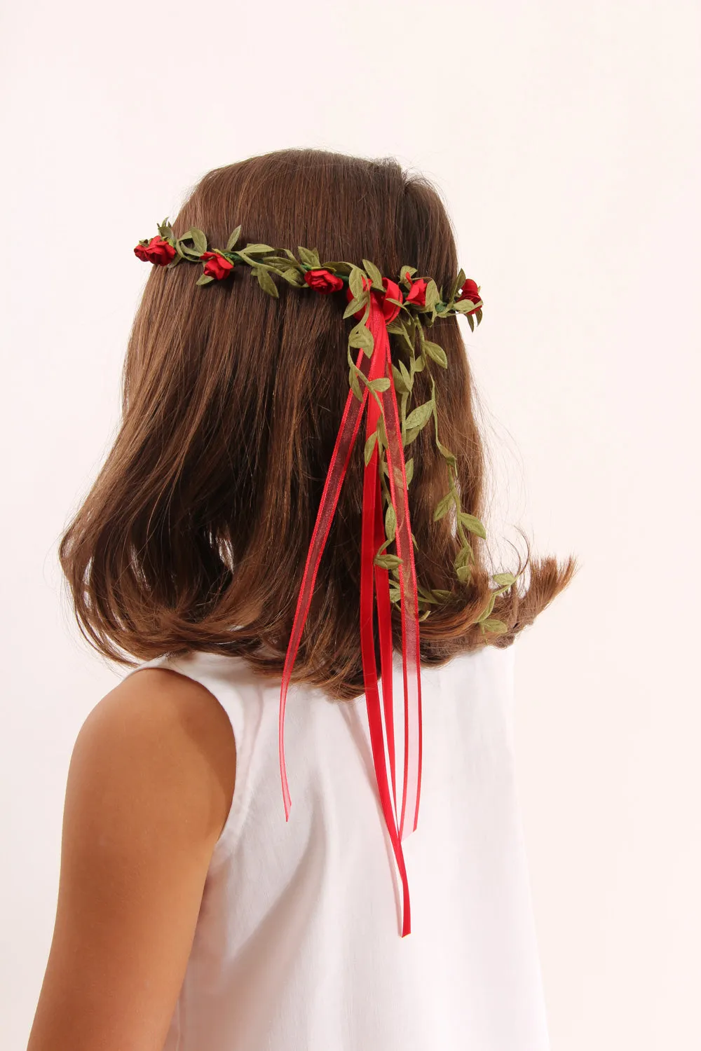 Vah Flower Crown - Red