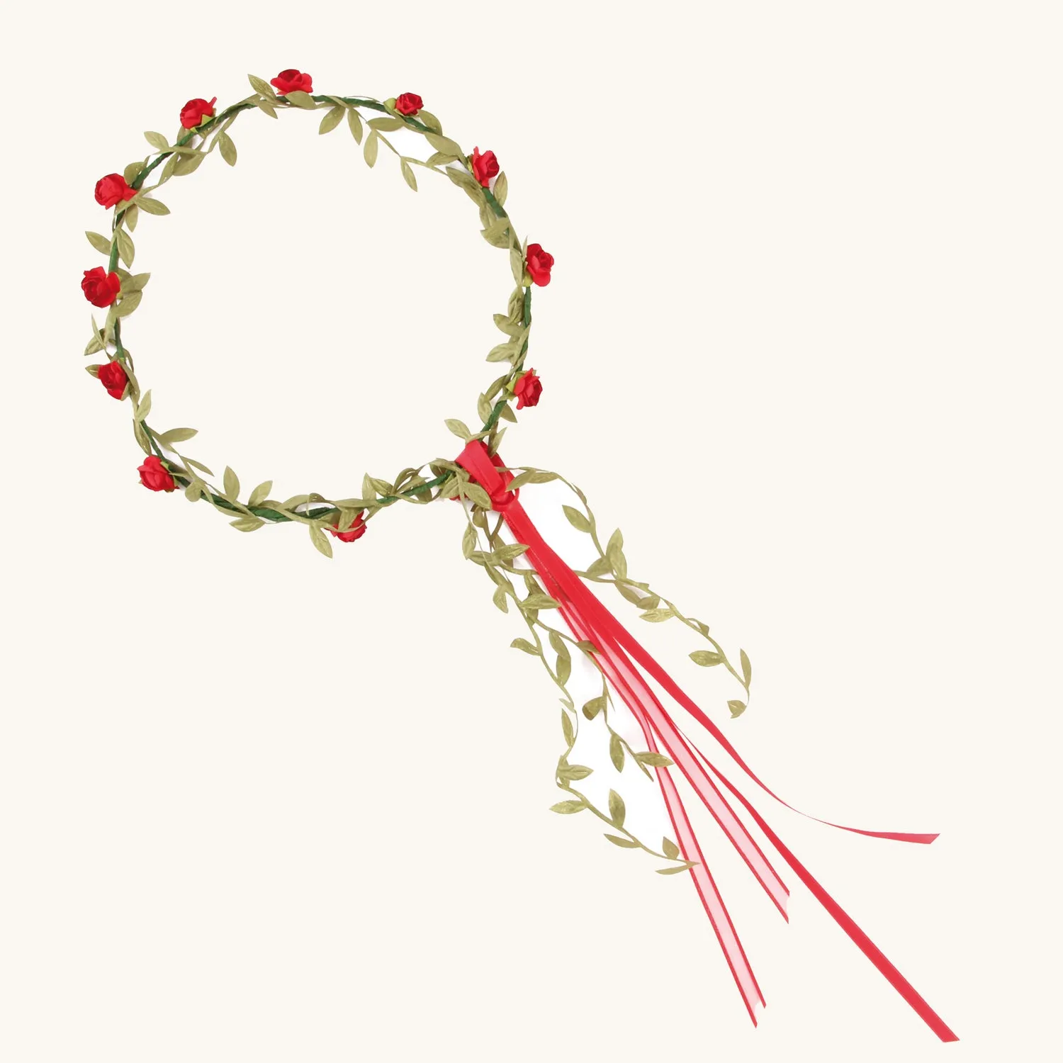Vah Flower Crown - Red