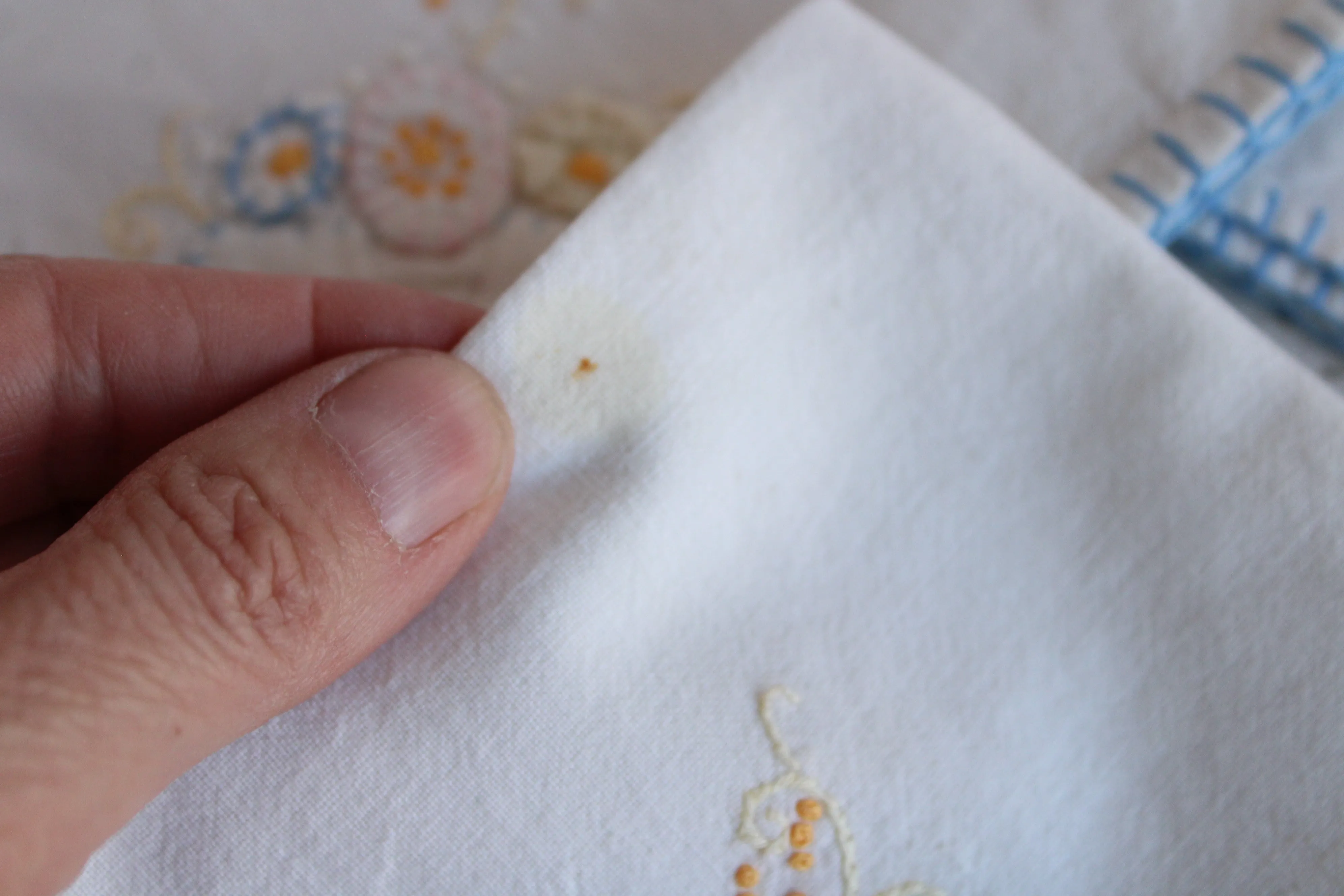 Vintage Set of Four 1950s Napkins